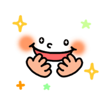 HOKKORI face Sticker sticker #9008886