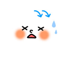 HOKKORI face Sticker sticker #9008888