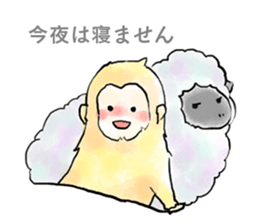 Monkey New year Sticker sticker #9009462