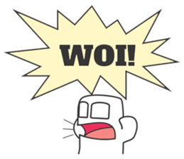 GHOSTY's COMIC Tri sticker #9009700