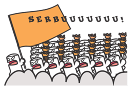 GHOSTY's COMIC Tri sticker #9009711