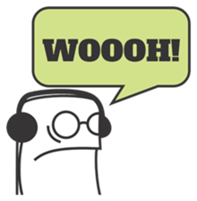 GHOSTY's COMIC Tri sticker #9009717