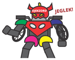 GHOSTY's COMIC Tri sticker #9009720