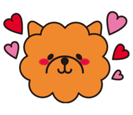 my pomeranian sticker #9009742