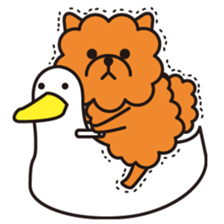 my pomeranian sticker #9009746