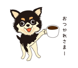 The Chihuahua Pea-suke sticker #9009859