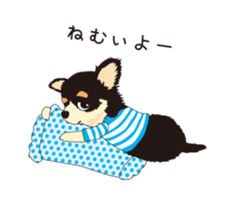 The Chihuahua Pea-suke sticker #9009878