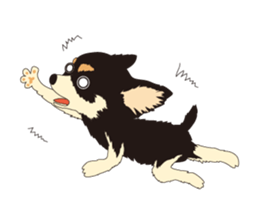 The Chihuahua Pea-suke sticker #9009879