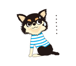 The Chihuahua Pea-suke sticker #9009881