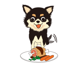 The Chihuahua Pea-suke sticker #9009890