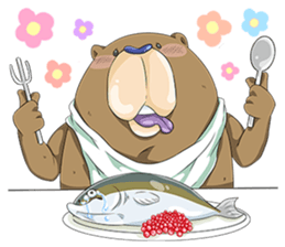 otasuke kumasukekunn sticker #9010140