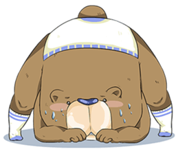 otasuke kumasukekunn sticker #9010152