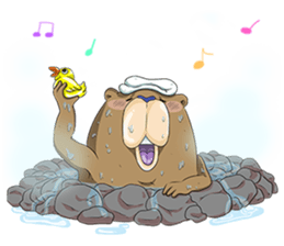 otasuke kumasukekunn sticker #9010155