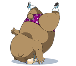 otasuke kumasukekunn sticker #9010159