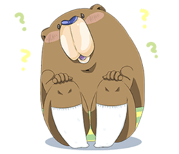 otasuke kumasukekunn sticker #9010172