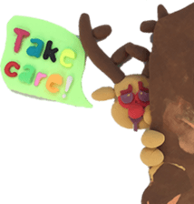 Clay art 2 Santa sticker #9010190