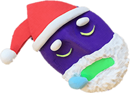 Clay art 2 Santa sticker #9010197