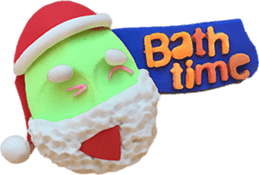 Clay art 2 Santa sticker #9010203