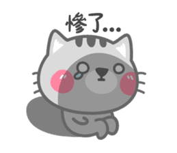 Cute cat's debut sticker #9010375