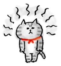 SEKANEKO x Lazy Nyansuke collaboration sticker #9010742