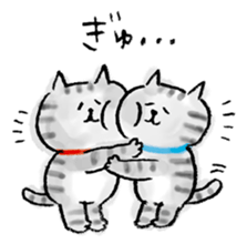 SEKANEKO x Lazy Nyansuke collaboration sticker #9010759