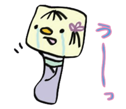 kokeshi2 sticker #9011003
