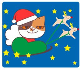 sorry , I'm a cat. For winter sticker #9011197