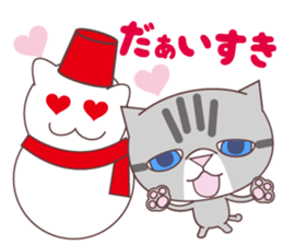 sorry , I'm a cat. For winter sticker #9011210