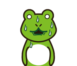 Frog Yuki and familes sticker #9011386