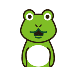 Frog Yuki and familes sticker #9011388