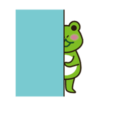 Frog Yuki and familes sticker #9011393