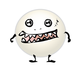 white monster z sticker #9012104