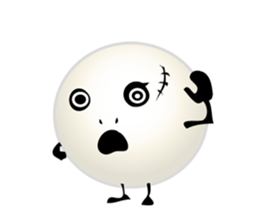 white monster z sticker #9012109