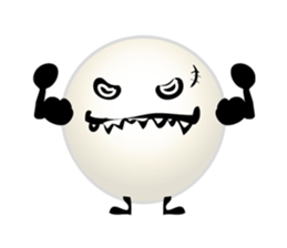 white monster z sticker #9012110