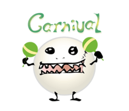 white monster z sticker #9012116