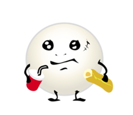 white monster z sticker #9012120