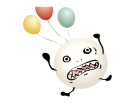 white monster z sticker #9012133