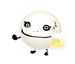 white monster z sticker #9012138