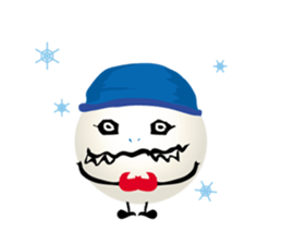 white monster z sticker #9012141