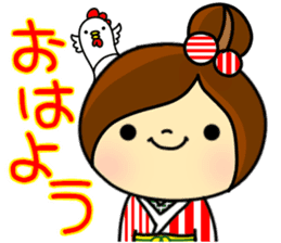 kimono girls stickers sticker #9012184