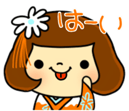 kimono girls stickers sticker #9012186