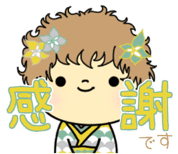 kimono girls stickers sticker #9012190