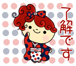 kimono girls stickers sticker #9012195