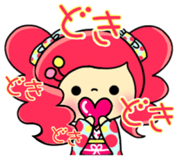 kimono girls stickers sticker #9012212