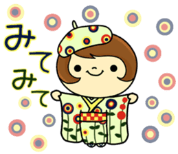 kimono girls stickers sticker #9012221