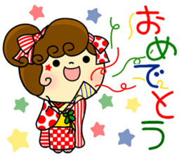 kimono girls stickers sticker #9012222