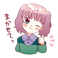 MOJA girls sticker #9012396