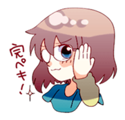 MOJA girls sticker #9012401