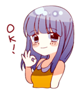 MOJA girls sticker #9012419