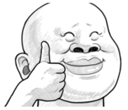 Human skin head 2 (For overseas) sticker #9012584